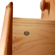 Load image into Gallery viewer, Copenhagen 3 Drawer Bedside in Pine (Package of 2.) in Pine (excludes backs, drawer base and drawer sides) Furniture To Go 1010111p 5707252049874 The Copenhagen 3 Drawer Bedside in Pine (Package of 2.) is an elegantly designed storage solution. They will comfortably hold a lamp, alarm clock and your favourite book or kindle on top and theres plenty more room in the 3 drawers. All drawers are on easy glide runners with cam lok system on fronts. Traditional design in solid pine and finished with a smooth stai