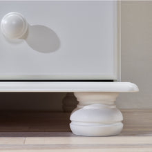 Load image into Gallery viewer, Richmond Dressing Table Off White Furniture To Go 1013023750050 5706036664289 In attractive white MDF, this can be used as a stylish dressing table or as a desk. It would be perfect for the single bedroom or home office. The 4 drawers offer plenty of storage space with room on top for a mirror and photos, or as a desk gives plenty of workspace. Gliding runners with cam lok drawer fronts, crafted from white MDF and finished with a smooth lacquer makes this a durable and attractive choice for any bedroom. Com