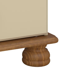 Load image into Gallery viewer, Richmond Dressing Table Cream &amp; Pine Furniture To Go 1013023750246 5706036681347 In attractive Cream MDF/Pine, this can be used as a stylish dressing table or as a desk. It would be perfect for the single bedroom or home office. The 4 drawers offer plenty of storage space with room on top for a mirror and photos, or as a desk gives plenty of workspace. Gliding runners with cam lok drawer fronts, crafted from Creme MDF/Pine and finished with a smooth lacquer makes this a durable and attractive choice for any