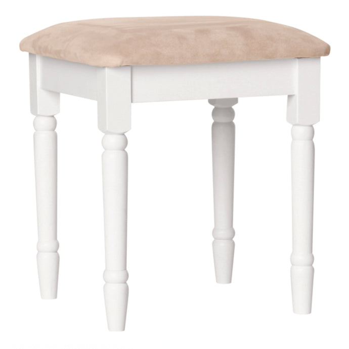 Nordic Stool, White 050 in White Furniture To Go 1013445260050 5707252047986 Presenting our stunning Nordic Furniture Range, meticulously crafted from solid White MDF to ensure both elegance and durability. Embrace the traditional design and experience the allure of wooden handles that add a touch of rustic charm to each piece. With smooth metal runners, convenience meets style flawlessly. Experience the beauty of responsibly sourced materials as our Nordic Furniture Range transforms your living space into 