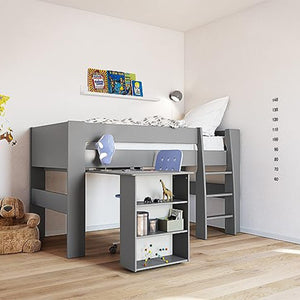 Steens for Kids Pull Out Desk Folkestone Grey Furniture To Go 10139807801720 5060933422671 Step into the world of "Steens for Kids," where dreams come to life! Our captivating range of children's beds offers exciting options to enhance bedtime. From Single beds to High sleepers, Bunk beds, and Midsleepers, each meticulously crafted from solid MDF for safety and durability. Add a touch of magic with optional accessories like under bed tents, over bed tunnels, and side pockets, sparking imagination and creati