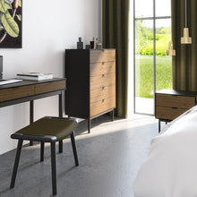 Load image into Gallery viewer, Soma Desk 2 Drawers Granulated Black Brushed espresso in Black &amp; Pine Furniture To Go 1014120770231 5707252086060 Unveiling Soma Range: Elevate your home with contemporary sophistication. With its captivating two-tone beauty, robust construction, and versatile design, Soma is the ideal choice for any room. Upgrade your living spaces and embrace the perfect fusion of modern charm and functionality with the Soma Range. Dimensions: 1000mm x 791.5mm x 513mm (Height x Width x Depth) 
 Large storage solution for 