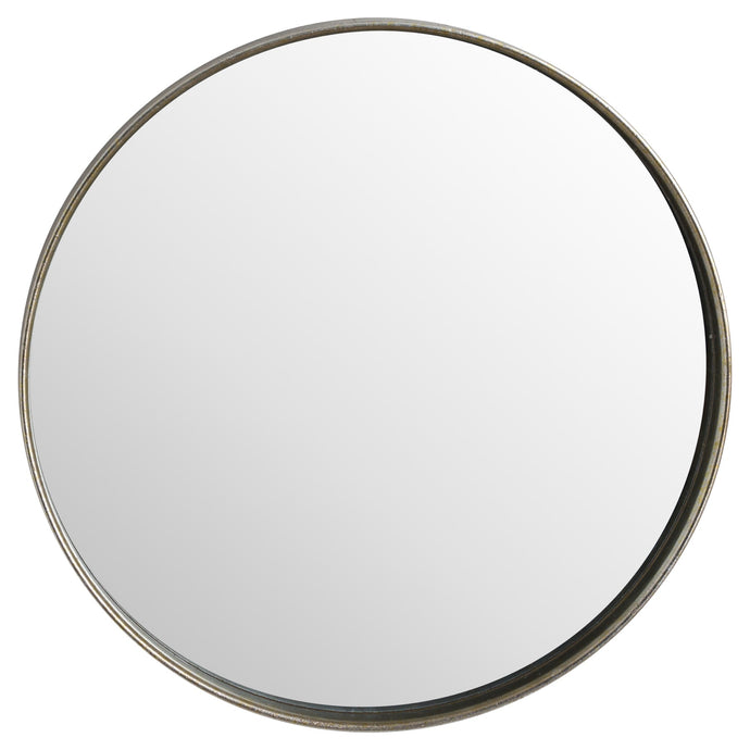 Large Bronze Narrow Edged Wall Mirror in BRONZE Hill Interiors 19732 5050140973295 Contemporary large round mirror Handcrafted Beautifully made and incredibly stylish White glove delivery Dimensions: 70cm x 70cm x 6cm Weight: 4.02kg Volume: 0.056CBM This is the Large Bronze Narrow Edged Wall Mirror, a stylish addition to any interior featuring a bronze finish which is very on trend. It features a narrow edge in a circular shape which will complement many wall spaces. Take a look at 19733 for the smaller ver