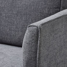 Load image into Gallery viewer, Richmond Grey Large Arm Chair in GREY Hill Interiors 21402 5050140140284 White glove delivery Dimensions: 89cm x 88cm x 92cm Weight: 21.8kg Volume: 0.39CBM