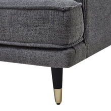 Load image into Gallery viewer, Richmond Grey Large Arm Chair in GREY Hill Interiors 21402 5050140140284 White glove delivery Dimensions: 89cm x 88cm x 92cm Weight: 21.8kg Volume: 0.39CBM