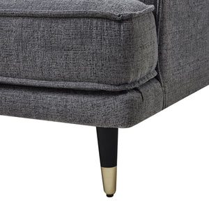 Richmond Grey Large Arm Chair in GREY Hill Interiors 21402 5050140140284 White glove delivery Dimensions: 89cm x 88cm x 92cm Weight: 21.8kg Volume: 0.39CBM