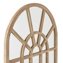 Load image into Gallery viewer, Copgrove Collection Arched Paned Wall Mirror in BROWN Hill Interiors 22688 5050140268889 White glove delivery Dimensions: 150cm x 90cm x 4cm Weight: 24kg Volume: 0.11CBM This is the Copgrove Collection Arched Paned Wall Mirror. A generously sized arched wall mirror hand crafted from hard wood, this stylish wall mirror will add a new, light and airy aspect to any room. Place it over one of the Copgrove Collection&#39;s sideboards for an elegant and cohesive look.

Evoking a classic style, the elegant hard wood, 
