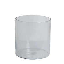 Load image into Gallery viewer, Tasman Glass Cylinder Vase Medium in CLEAR Hill Interiors 22904 5050140290484 Dimensions: 30cm x 30cm x 30cm Weight: 3.6kg Volume: 0.04CBM