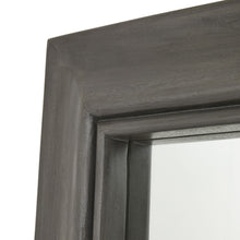Load image into Gallery viewer, Lucia Collection Large Mirror in GREY Hill Interiors 22971 5050140297186 White glove delivery Dimensions: 100cm x 180cm x 8cm Weight: 48.25kg Volume: 0.3CBM This is the Lucia Collection Large Mirror. Part of the luxurious and impactful Lucia furniture range, the Lucia Large Mirror commands attention in any interior setting thanks to its distinctive design with chunky silhouette. Generously sized, this stylish wall mirror will add a new, light and airy aspect to any room. To its reverse you will find fixings