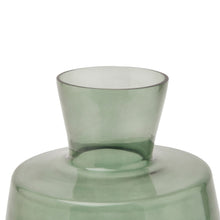 Load image into Gallery viewer, Smoked Sage Glass Large Ellipse Vase in SAGE Hill Interiors 22976 5050140297681 Dimensions: 26cm x 24cm x 24cm Weight: 1.45kg Volume: 0.1CBM This is the Smoked Sage Glass Large Ellipse Vase. This stunning vase is a perfect partner to our new Stamford furniture range, injecting some subtle and soothing tones to its display cabinets and surfaces. Coloured glassware continues to grow in popularity and we’re here for it with additions in the colour interiors fans are calling the new neutral: green.
Suitable f