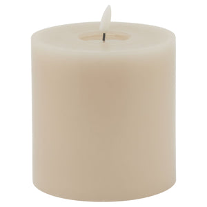 Luxe Collection Melt Effect 5x5 Taupe LED Wax Candle Hill Interiors 23034 5050140303481 Dimensions: 13cm x 13cm x 13cm Weight: 0.598kg Volume: 0.03CBM