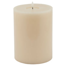 Load image into Gallery viewer, Luxe Collection Melt Effect 6x8 Taupe LED Wax Candle Hill Interiors 23035 5050140303580 Dimensions: 20cm x 15cm x 15cm Weight: 0.927kg Volume: 0.06CBM