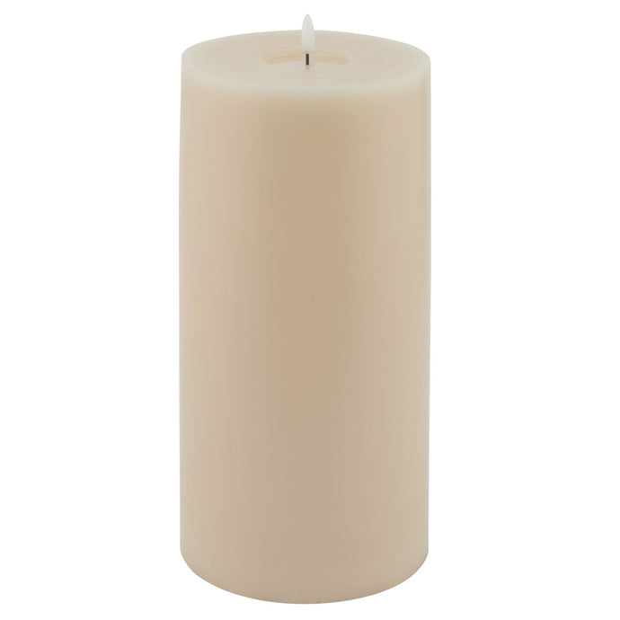 Luxe Collection Melt Effect 6x12 Taupe LED Wax Candle Hill Interiors 23036 5050140303689 Dimensions: 30cm x 15cm x 15cm Weight: 1.4245kg Volume: 0.04CBM