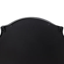 Load image into Gallery viewer, Matt Black Ornate Curved Mirror in BLACK Hill Interiors 23087 5050140308783 Dimensions: 60cm x 44cm x 3cm Weight: 2.93kg Volume: 0.02CBM This is the Matt Black Ornate Curved Mirror, with its sleek matt black finish, this mirror exudes understated luxury, making it a versatile addition to a variety of interior styles. The ornate curved frame adds a touch of intricate detailing, elevating the mirror&#39;s aesthetic appeal and infusing your space with a sense of refinement.