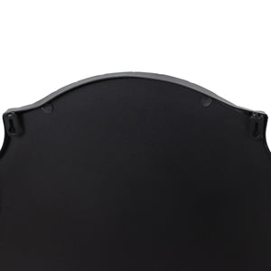 Matt Black Ornate Curved Mirror in BLACK Hill Interiors 23087 5050140308783 Dimensions: 60cm x 44cm x 3cm Weight: 2.93kg Volume: 0.02CBM This is the Matt Black Ornate Curved Mirror, with its sleek matt black finish, this mirror exudes understated luxury, making it a versatile addition to a variety of interior styles. The ornate curved frame adds a touch of intricate detailing, elevating the mirror's aesthetic appeal and infusing your space with a sense of refinement.