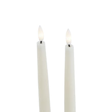 Load image into Gallery viewer, Luxe Collection S/2 Taupe LED Wax Dinner Candles Hill Interiors 23119 5050140311981 Dimensions: 25cm x 2cm x 2cm Weight: 0.144kg Volume: 0.03CBM