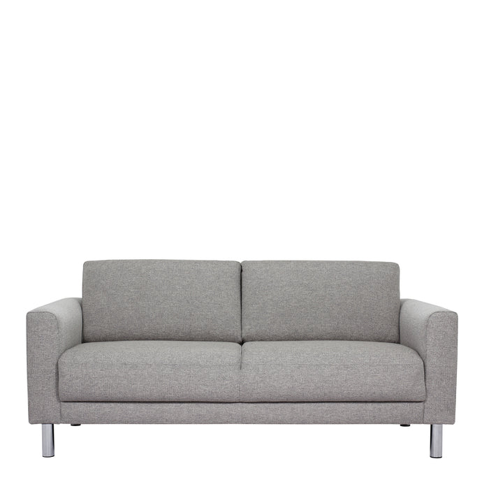 Cleveland 2-Seater Sofa in Nova Light Grey Furniture To Go 60120107 763250345276 2-Seater Sofa in Nova Light Grey. Simply stylish with sleek lines and cool chrome feet, this 2-seater sofa is the perfect fit to create a cosy spot in any room. The eye-catching sofa range offers a generous modern design while being irresistible comfortable. Available in Nova Anthracite or Nova Light Grey. Dimensions: 810mm x 1790mm x 900mm (Height x Width x Depth) 
 Frame: Solid pinewood, plywood and pre-covered chipboard 
 Fo