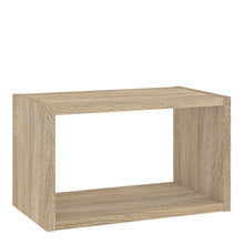 Load image into Gallery viewer, Roomers Wall Shelf Unit in Oak Furniture To Go 71692174ak 5060653083633 Roomers is an attractive classic design with a modern interpretation. Dimensions: 258mm x 436mm x 250mm (Height x Width x Depth) 
 Stylish and trendy 
 High quality laminated board (resistant to damage and scratches, moisture and high temperature) 
 Easy gliding drawer runners 
 Modern handle free solution 
 Made from PEFC Certified sustainable wood 
 Made in Denmark 
 Assembly instructions:
 
 https://www.dropbox.com/s/ylstcnawjqa833e/