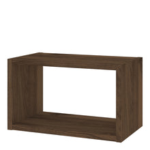 Load image into Gallery viewer, Roomers Wall Shelf Unit in Walnut Furniture To Go 71692174dj 5060653083640 Roomers is an attractive classic design with a modern interpretation. Dimensions: 258mm x 436mm x 250mm (Height x Width x Depth) 
 Stylish and trendy 
 High quality laminated board (resistant to damage and scratches, moisture and high temperature) 
 Easy gliding drawer runners 
 Modern handle free solution 
 Made from PEFC Certified sustainable wood 
 Made in Denmark 
 Assembly instructions:
 
 https://www.dropbox.com/s/3rx1gnm0t5gu8