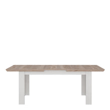 Load image into Gallery viewer, Illopa Illoppa Dining Table Extended in Oak Nelson/Snowy Oak Furniture To Go 801eplt401-j99 5904767833961 Enhance the ambiance of your home with the exquisite Illopa collection, a seamless fit for any living space. Its most outstanding feature lies in the array of shapes it offers, granting you the freedom to artistically arrange every room in your house, from the inviting hall to the cozy living room. The captivating combination of beautiful white and oak imbues your home with a sense of tranquility, foste