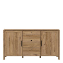 Load image into Gallery viewer, Malte Brun Chest of Drawers in Waterford Oak Furniture To Go 801mtbk2311-d84 5904767829513 Step into a world of refined beauty and exquisite charm with the noble Waterford Oak decor, an exceptional masterpiece that flawlessly imitates the allure of natural wood. Designed to infuse your interior with warmth and sophistication, this extraordinary creation is set to elevate your living space to new heights of opulence. Dimensions: 915mm x 1712mm x 415mm (Height x Width x Depth) 
 Modern Country Style 
 Rich, w