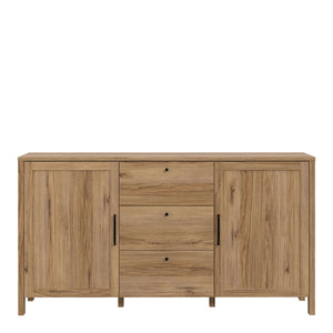 Malte Brun Chest of Drawers in Waterford Oak Furniture To Go 801mtbk2311-d84 5904767829513 Step into a world of refined beauty and exquisite charm with the noble Waterford Oak decor, an exceptional masterpiece that flawlessly imitates the allure of natural wood. Designed to infuse your interior with warmth and sophistication, this extraordinary creation is set to elevate your living space to new heights of opulence. Dimensions: 915mm x 1712mm x 415mm (Height x Width x Depth) 
 Modern Country Style 
 Rich, w