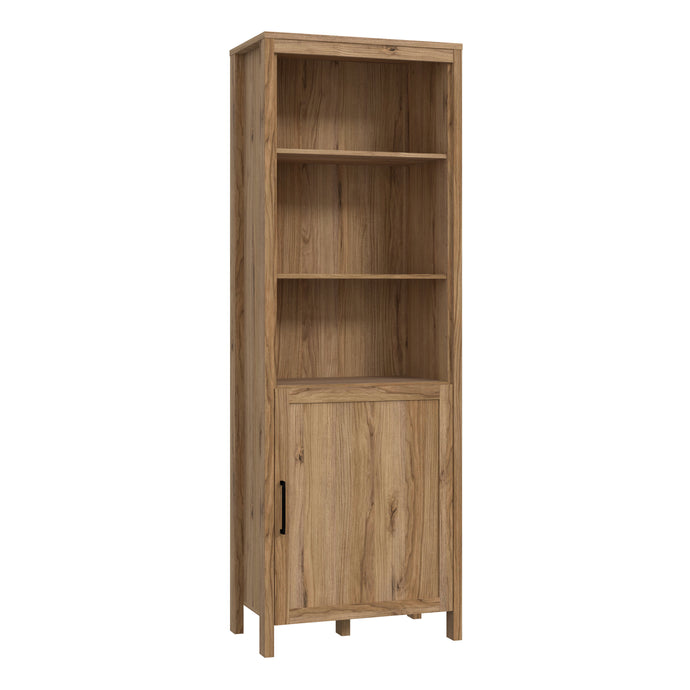 Malte Brun Shelf Unit in Waterford Oak Furniture To Go 801mtbr711-d84 5904767829551 Step into a world of refined beauty and exquisite charm with the noble Waterford Oak decor, an exceptional masterpiece that flawlessly imitates the allure of natural wood. Designed to infuse your interior with warmth and sophistication, this extraordinary creation is set to elevate your living space to new heights of opulence. Dimensions: 2067mm x 718mm x 415mm (Height x Width x Depth) 
 Modern Country Style 
 Rich, warm Wat