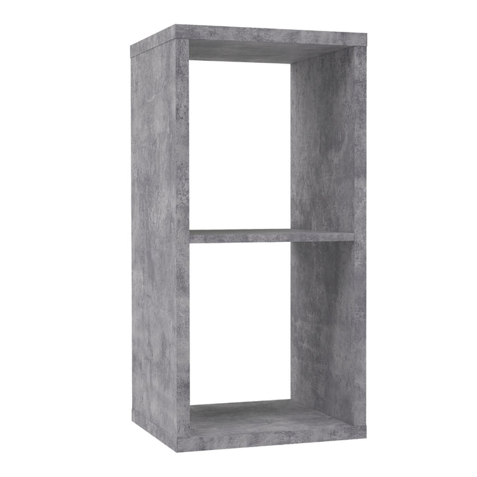 Mauro 1 Shelf Storage Unit in Concrete Grey Furniture To Go 801mxxr111-u39 5904767893811 Mauro units – the epitome of stylish, simple cube storage shelving with endless possibilities. These units will effortlessly transform your living area into a haven of organisation and sophistication. With a range of sizes and colours to choose from, customising your Mauro storage unit to suit your unique style is a breeze. Dimensions: 728mm x 395mm x 329mm (Height x Width x Depth) 
 Modern cube style storage unit 
 2 o