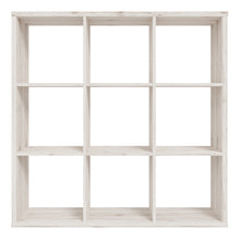 Load image into Gallery viewer, Mauro 3x3 Storage Unit in Sand Oak Furniture To Go 801mxxr331-d41f 5904767513092 Mauro units – the epitome of stylish, simple cube storage shelving with endless possibilities. These units will effortlessly transform your living area into a haven of organisation and sophistication. With a range of sizes and colours to choose from, customising your Mauro storage unit to suit your unique style is a breeze. Dimensions: 1073mm x 1072mm x 329mm (Height x Width x Depth) 
 Modern cube style storage unit 
 9 open st