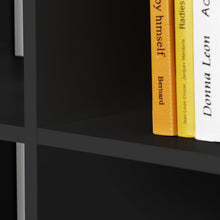 Load image into Gallery viewer, Mauro 3x3 Storage Unit in Matt Black Furniture To Go 801mxxr331-z13m 5904767894849 Mauro units – the epitome of stylish, simple cube storage shelving with endless possibilities. These units will effortlessly transform your living area into a haven of organisation and sophistication. With a range of sizes and colours to choose from, customising your Mauro storage unit to suit your unique style is a breeze. Dimensions: 1073mm x 1072mm x 329mm (Height x Width x Depth) 
 Modern cube style storage unit 
 9 open 