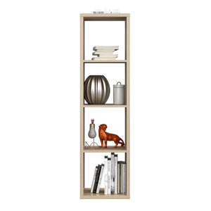 Mauro 3 Shelves Storage Unit in Sonoma Oak Furniture To Go 801mxxr411-d30f 5904767513023 Mauro units – the epitome of stylish, simple cube storage shelving with endless possibilities. These units will effortlessly transform your living area into a haven of organisation and sophistication. With a range of sizes and colours to choose from, customising your Mauro storage unit to suit your unique style is a breeze. Dimensions: 1418mm x 382mm x 329mm (Height x Width x Depth) 
 Modern cube style storage unit 
 4 