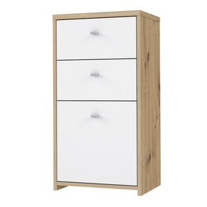 Best Chest Storage Cabinet 2 Drawers 1 Door in Artisan Oak/White Furniture To Go 801sqnk211-c804 5904767896423 Best Chest Collection, a stunning range of furniture designed to elevate the functionality and style of your living/dining room, hallway, and bedroom. Our collection boasts an array of functional chests and storage solutions, carefully crafted to meet all your organizational needs.With three exquisite colourways to choose from, you can effortlessly find the perfect match for your interior decor. Wh