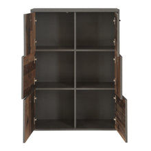 Load image into Gallery viewer, Best Chest Storage Cabinet with 6 Drawers in Concrete Optic Dark Grey/Old - Wood Vintage Furniture To Go 801sqnk321-c764 5904767891176 Best Chest Collection, a stunning range of furniture designed to elevate the functionality and style of your living/dining room, hallway, and bedroom. Our collection boasts an array of functional chests and storage solutions, carefully crafted to meet all your organizational needs.With three exquisite colourways to choose from, you can effortlessly find the perfect match for