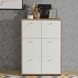 Best Chest Storage Cabinet with 6 Doors in Artisan Oak/White Furniture To Go 801sqnk321-c804 5904767896461 Best Chest Collection, a stunning range of furniture designed to elevate the functionality and style of your living/dining room, hallway, and bedroom. Our collection boasts an array of functional chests and storage solutions, carefully crafted to meet all your organizational needs.With three exquisite colourways to choose from, you can effortlessly find the perfect match for your interior decor. Whethe