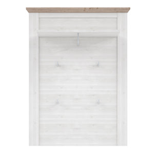 Illopa Wall Panel in Oak Nelson/Snowy Oak Furniture To Go 801tiqd301-j99 5904767838898 Enhance the ambiance of your home with the exquisite Illopa collection, a seamless fit for any living space. Its most outstanding feature lies in the array of shapes it offers, granting you the freedom to artistically arrange every room in your house, from the inviting hall to the cozy living room. The captivating combination of beautiful white and oak imbues your home with a sense of tranquility, fostering an atmosphere 