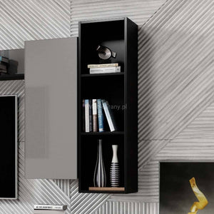 Helio 87 Hanging Bookcase Arte-N 2498JW87 Stylishly store books, toys, or knick-knacks inside this modern bookcase, featuring a sleek elegant design with a neat matt finish. The Helio 87 features three equally-sized open compartments is available in two different colours, black white. W30cm x H110cm x D35cm Colour: Black Matt White Matt? Two Shelves Max weight capacity per shelf - 5kg Matching Furniture available Made from 16mm high-quality laminated board Assembly Required Weight: 17kg Estimated Direct Hom