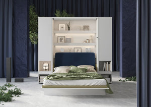BC-16 Optional Headboard For BC-01 Vertical Wall Bed Concept 140cm Arte-N BED CONCEPT BC-16-BE W138cm x W73cm x H10cm Upholstered Headboard Compatible Only With BC-01 Vertical Wall Bed Concept 140cm Weight: 16kg Assembly Required Estimated Direct Home Delivery Time: 2-4 Weeks