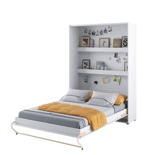 Load image into Gallery viewer, CP-13 Additional Shelf For CP-01 Vertical Wall Bed Concept 140cm Arte-N CONCEPT CP-13 W W150cm x H10cm x D12cm Colour: White White Gloss Grey Compatible With CP-01 Vertical Wall Bed Concept 140cm Made from 16mm high-quality laminated board Assembly Required Weight: 8kg Estimated DIrect Home Delivery Time: 3 - 4 Weeks