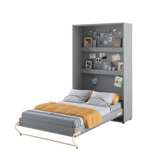 Load image into Gallery viewer, CP-14 Additional Shelf For CP-02 Vertical Wall Bed Concept 120cm Arte-N CONCEPT CP-14 W W130cm x H10cm x D12cm Colour: White White Gloss Grey Compatible With CP-02 Vertical Wall Bed Concept 120cm Made from 16mm high-quality laminated board Assembly Required Weight: 7kg Estimated DIrect Home Delivery Time: 3 - 4 Weeks