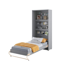 Load image into Gallery viewer, CP-15 Additional Shelf For CP-03 Vertical Wall Bed Concept 90cm Arte-N CONCEPT CP-15 W W100cm x H10cm x D12cm Colour: White White Gloss Grey Compatible With CP-03 Vertical Wall Bed Concept 90cm Made from 16mm high-quality laminated board Assembly Required Weight: 8kg Estimated DIrect Home Delivery Time: 3 - 4 Weeks