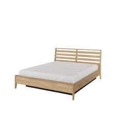 Load image into Gallery viewer, Cozy Ottoman Bed [EU King] Arte-N COZY CZ-02-160 W173cm x H94cm x D220cm Bed Size: 160 x 200cm [EU King] Colour: Oiled Oak Underbed Storage Pneumatic Opening Closing Mattress Not Included Weight: 114kg Matching Furniture Available  Made from 16mm high-quality laminated board Assembly Required Estimated Direct Home Delivery Time: 3 - 4 Weeks