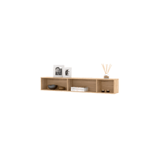 Load image into Gallery viewer, Nomad ND-05 Wall Shelf 145cm Arte-N NOMAD ND-05 W163cm x H24cm x D22cm Colour: Mountain Ash ABS Edging Weight: 12kg Matching Furniture Available  Made from 16mm high-quality laminated board Assembly Required Estimated Direct Home Delivery Time: 3-5 Weeks Fixings for wall mounting are not included as specific ones will be required for your type of wall