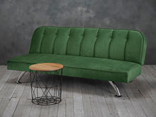 Load image into Gallery viewer, Brighton-Sofa-Bed-Green-LifeStyle.jpg