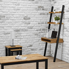 Load image into Gallery viewer, Copenhagen-Nest-of-Tables-Black-Frame-Oiled-Wood-LifeStyle.jpg