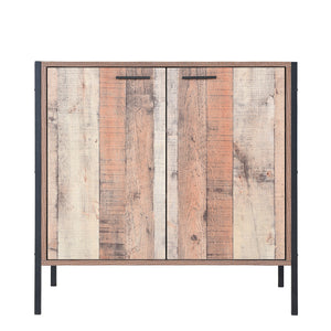 Hoxton Shoe Cabinet LPD HOXSHOE 5036464064284 Wood Effect Colour: Wood Dimensions: 785mm x 802mm x 400mm Stylish and affordable, this range radiates industrial chic. The range comprises wardrobes, a bed, chest of drawers, dressing table and bedside. The Hoxton range offers the perfect solution for those wanting to inject some contemporary industrial style chic into their homes. Shown with this range is our Halston metal bedframe available in 2 colours and 3 sizes.