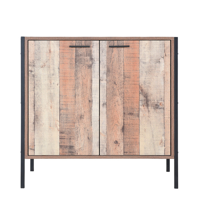 Hoxton Shoe Cabinet LPD HOXSHOE 5036464064284 Wood Effect Colour: Wood Dimensions: 785mm x 802mm x 400mm Stylish and affordable, this range radiates industrial chic. The range comprises wardrobes, a bed, chest of drawers, dressing table and bedside. The Hoxton range offers the perfect solution for those wanting to inject some contemporary industrial style chic into their homes. Shown with this range is our Halston metal bedframe available in 2 colours and 3 sizes.
