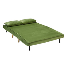 Load image into Gallery viewer, Madison-Sofa-Bed-Green-LifeStyle.jpg