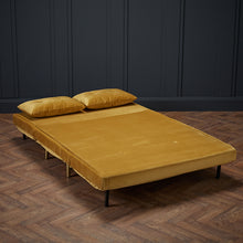 Load image into Gallery viewer, Madison-Sofa-Bed-Mustard-2.jpg