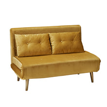 Load image into Gallery viewer, Madison-Sofa-Bed-Mustard-3.jpg