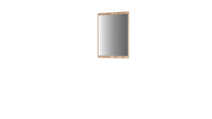 Mood MD-09 Mirror Arte-N Mood MD-09 The Mood MD-09 Mirror is a perfect tool for building a sense of style introducing your own personal touch to the décor of your home. This modern mirror offers a large glass surface, perfect for doing your makeup adjusting accessories such as jewellery or hair when you’re preparing to leave the house. The wooden frame offers a unique aesthetic ties together any space instantly. W68cm x H92cm x D3cm Colour: Oak Castello Matching Furniture Available Made from 16mm high-quali